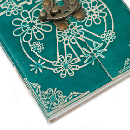 Peace Leather Notebook