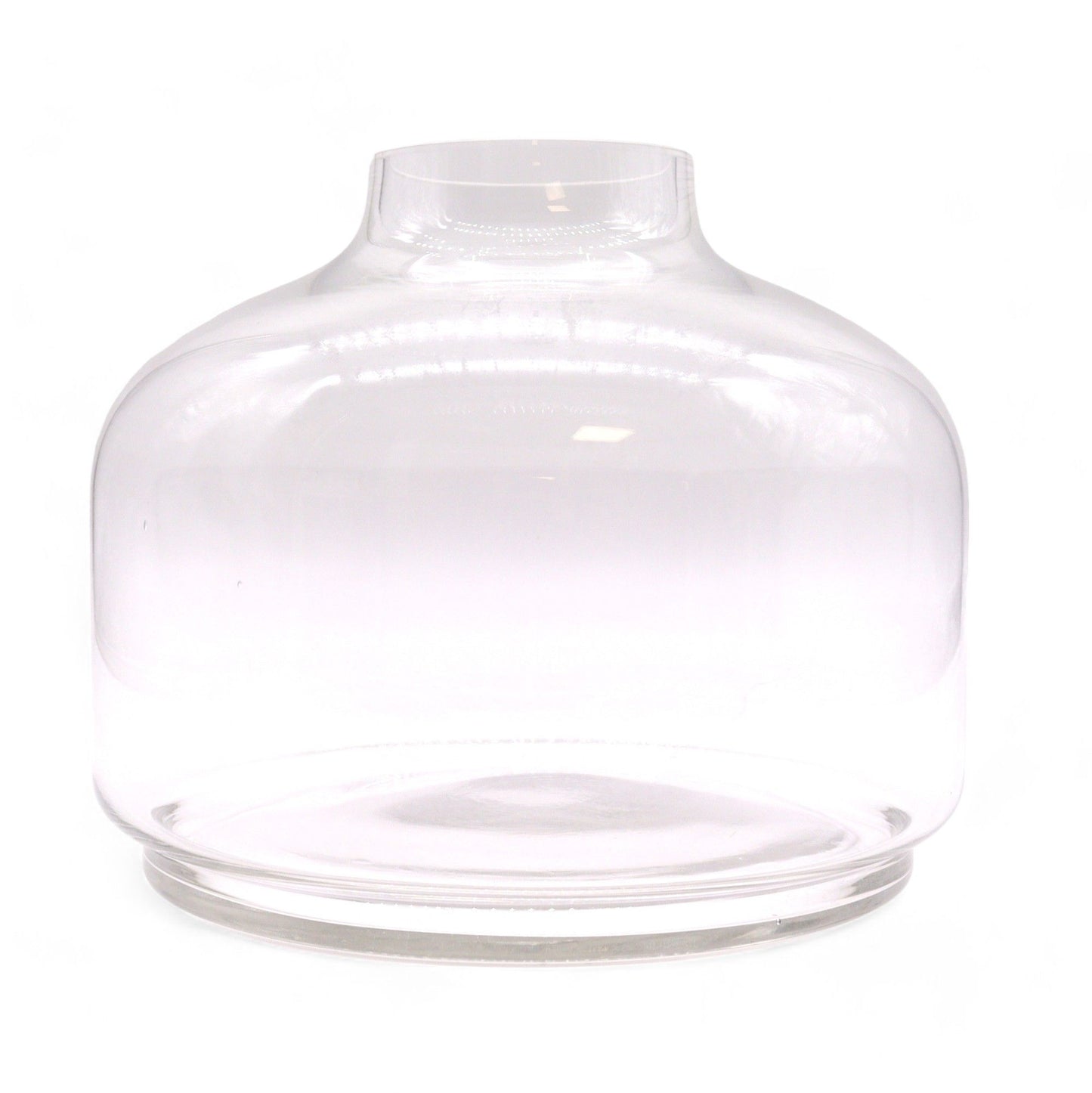 Extra-Large Dark Tung Wood Terrium with Ball Lid - 23x23cm