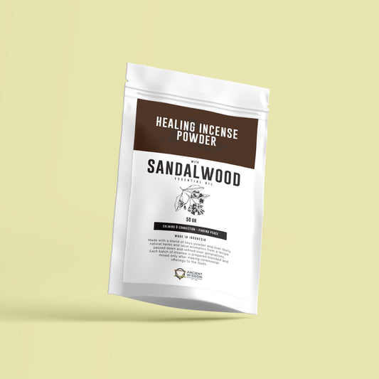 Polvo de Incienso Sanador - Sándalo 50 g