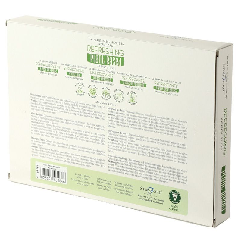 Varitas de Incienso a Base de Plantas - Refrescante