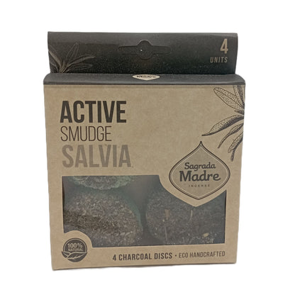 Resin Incense Tablets X 4 White Sage