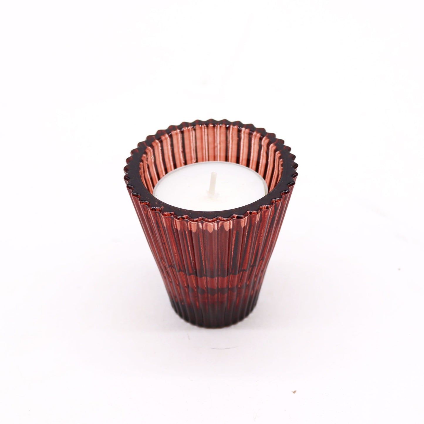 Reversible Dinner/Tea Light Holder - Vampire Red