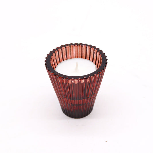 Reversible Dinner/Tea Light Holder - Vampire Red