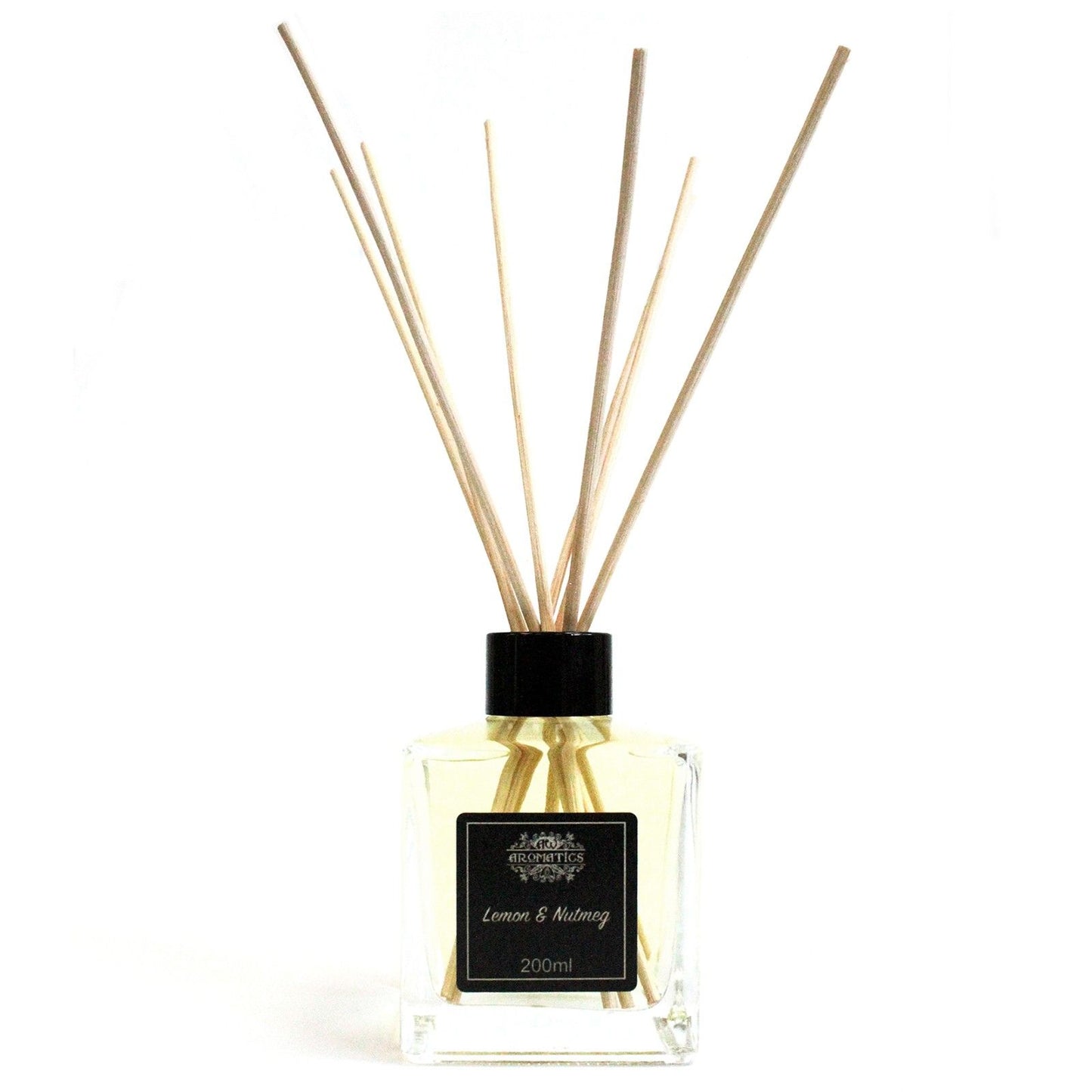 Reed Diffuser with Essential Oils - Lemon and Nutmeg