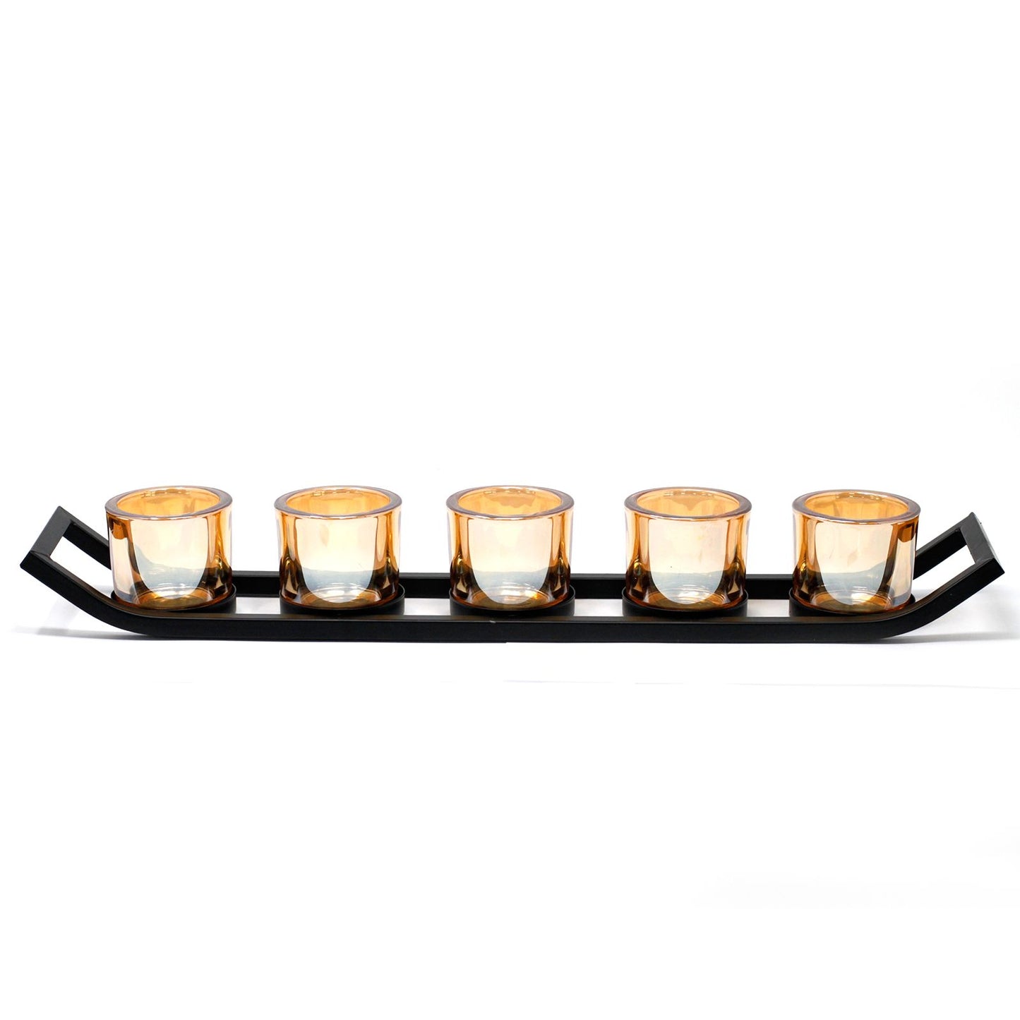 Iron Candlestick - Shelf - 5 Cups
