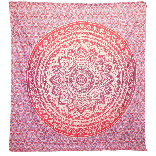 Wall Hanging / Sarong - Mandala - Purple