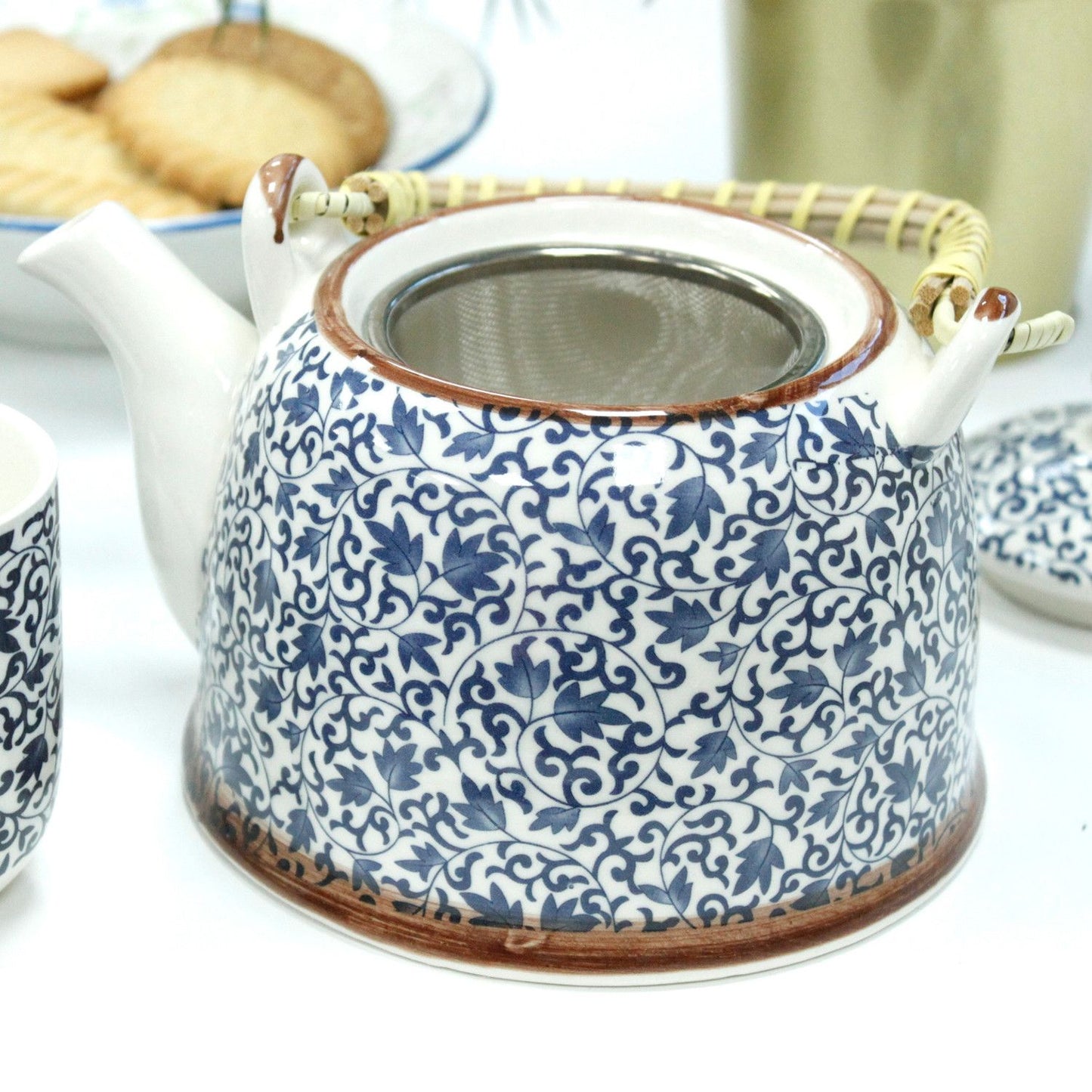 Teapot set - Blue model