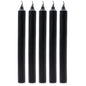 Velas a Granel de Color Sólido - Negro Rústico - Paquete de 10