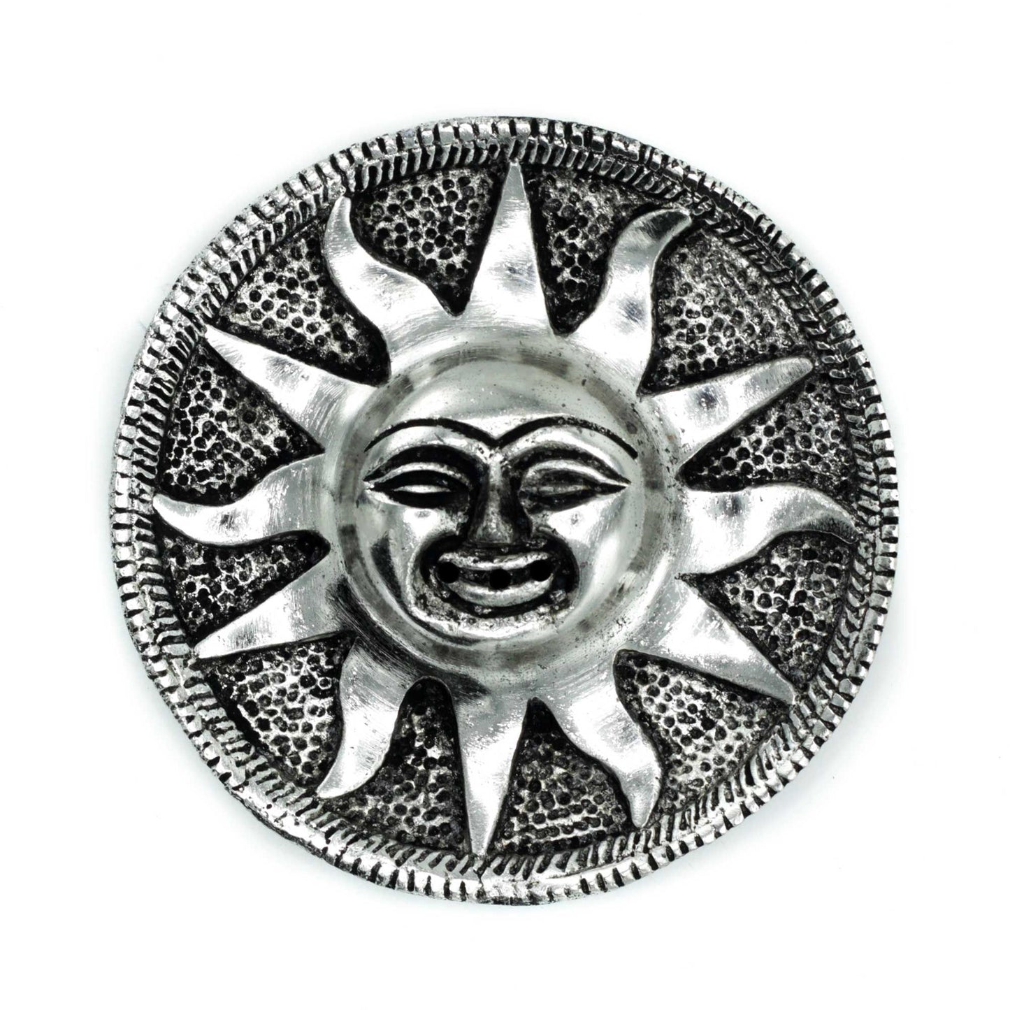 Polished Aluminum Sun Incense Holder 9m