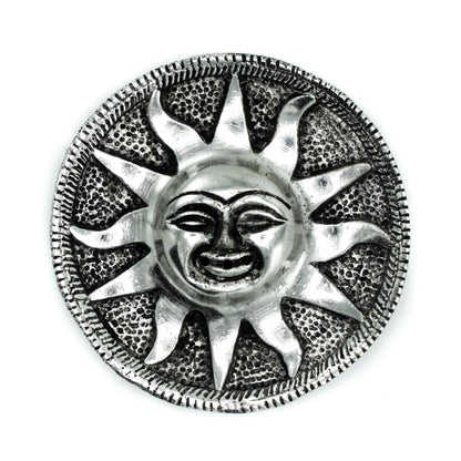 Polished Aluminum Sun Incense Holder 9m