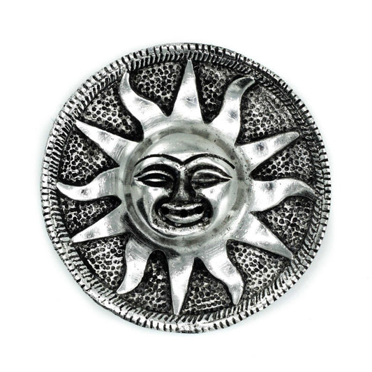 Polished Aluminum Sun Incense Holder 9m