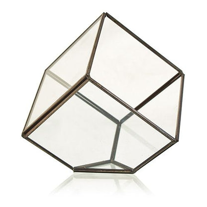 Glass Terrarium - Cube in the Corner