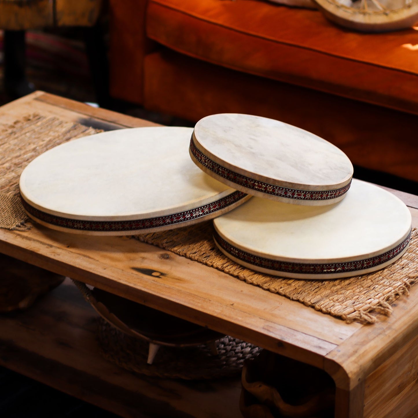 Tambor oceánico de sanación sonora chamánica - 35 cm