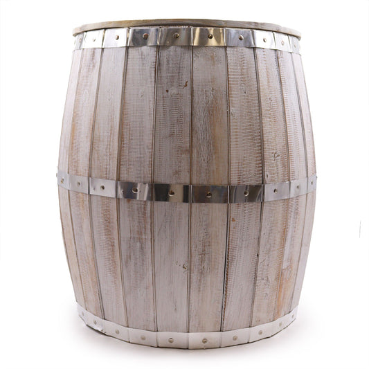 TABLE - Table beer barrel - Washed