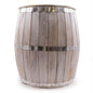 TABLE - Table beer barrel - Washed