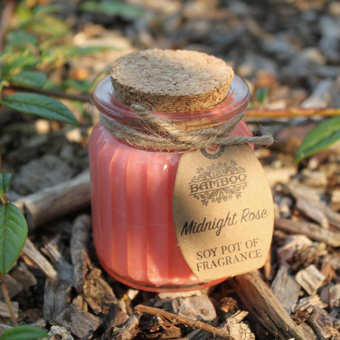 Soy Wax Jar Candle - Pink