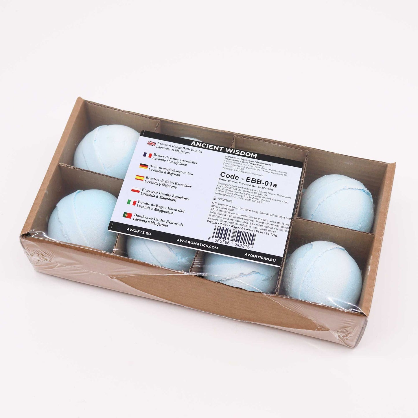 Bomba de Baño Lavanda y Mejorana