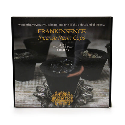 Box of 12 Resin Cups - Incense
