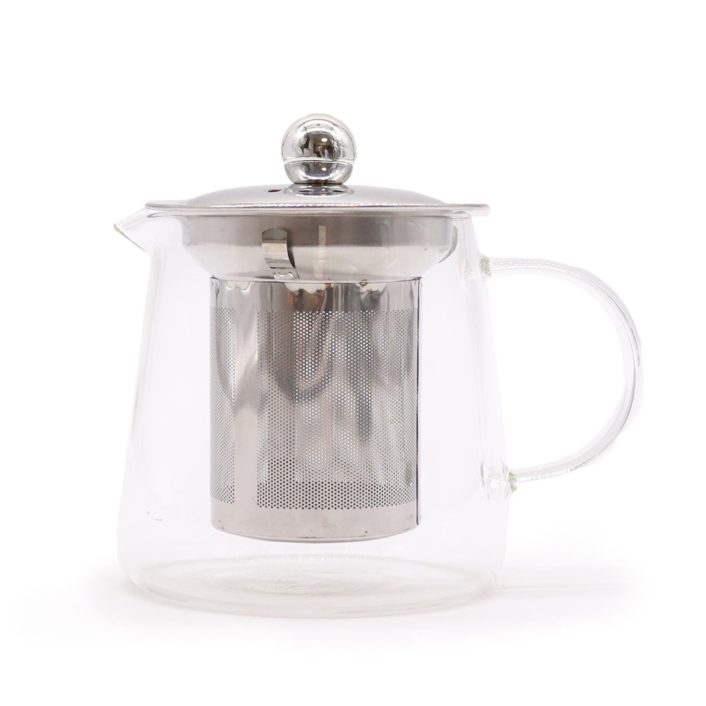 Théière en verre avec infuseur - Forme de gourde - 350 ml