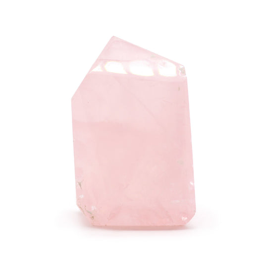 Gemstone points approx. 6 cm (0.5 kg) - Indian Rose Quartz