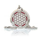 30mm Aromatherapy Diffuser Necklace - Flower of Life