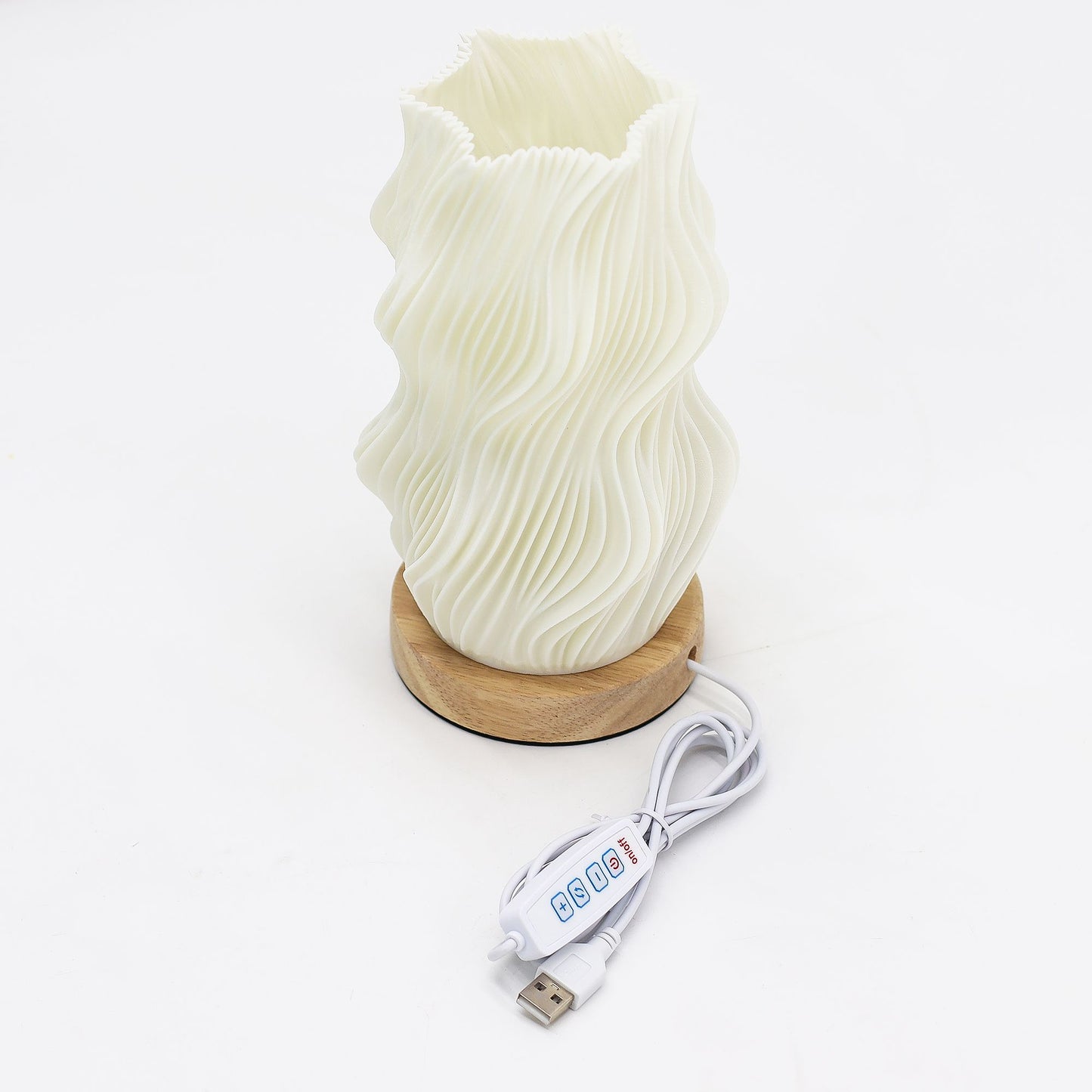 Lámpara New Wave - USB (C) - 3 ajustes - Estrella retorcida