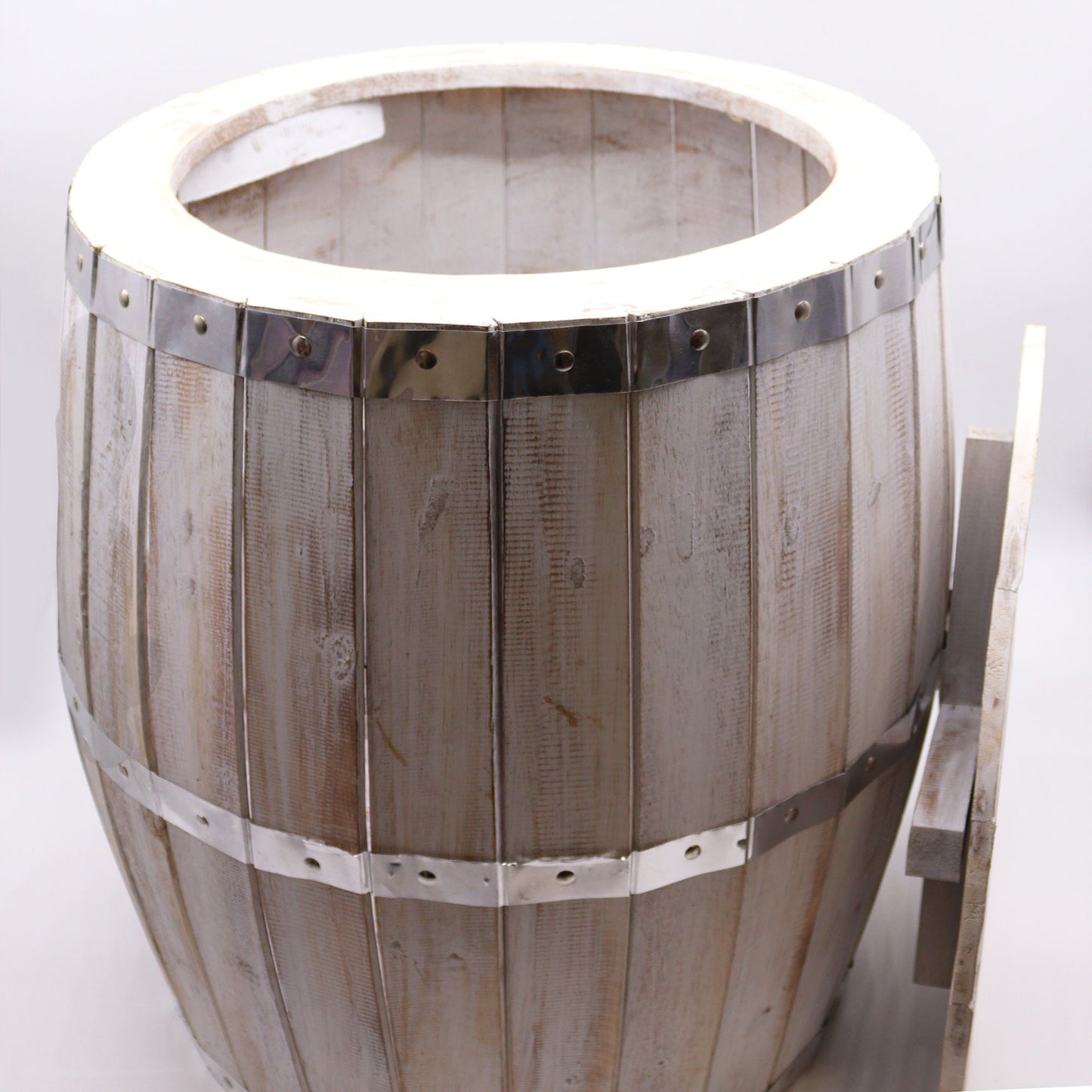 TABLE - Table beer barrel - Washed