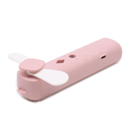 Ventilador y Pulverizador Facial Rosa - USB