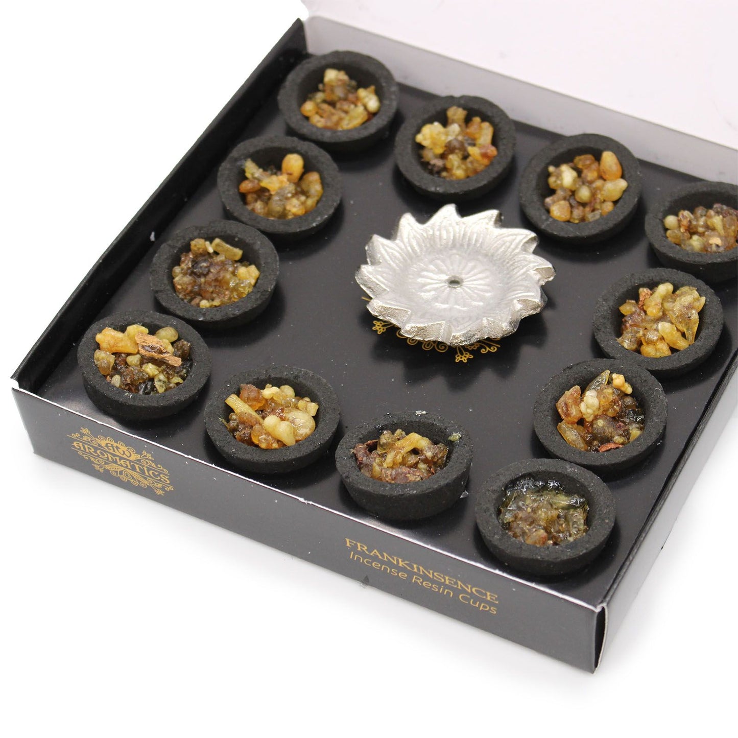 Box of 12 Resin Cups - Incense