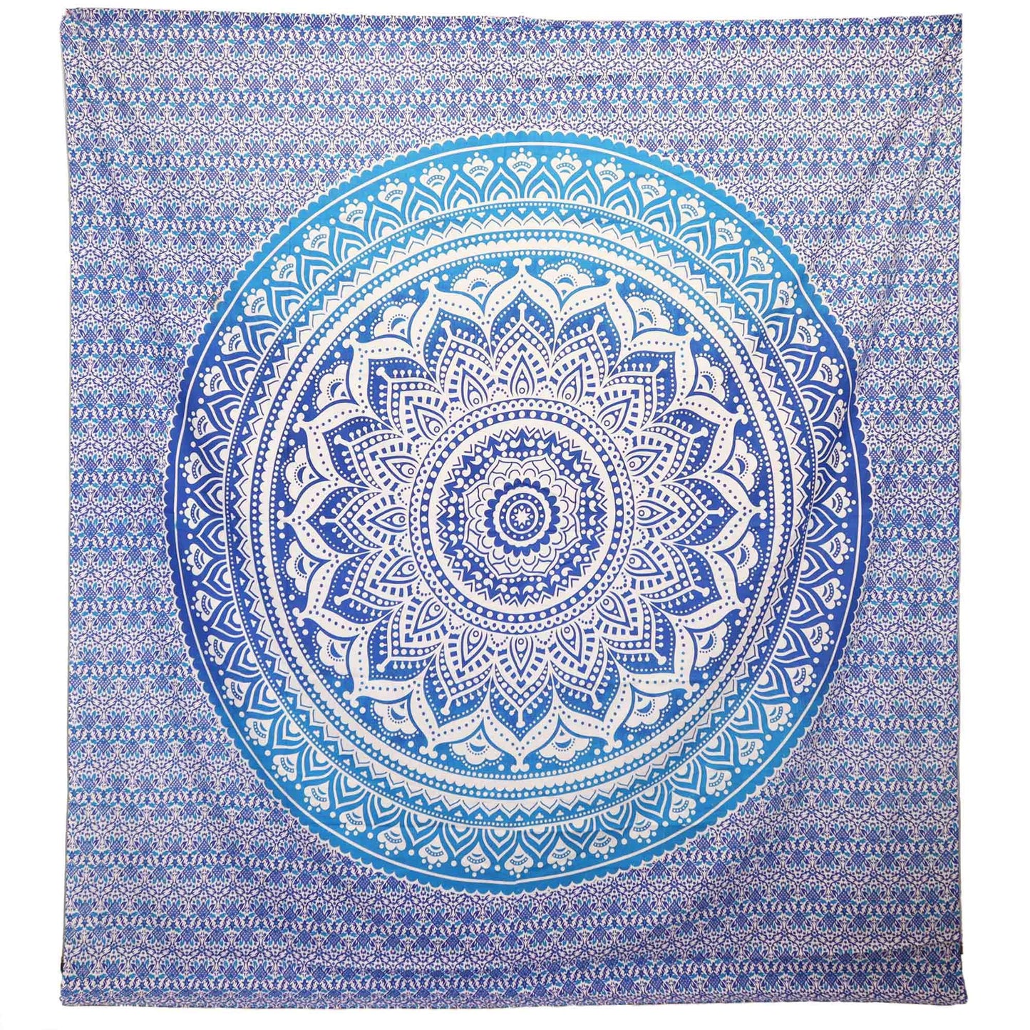 Wall Hanging / Sarong - Mandala - Blue