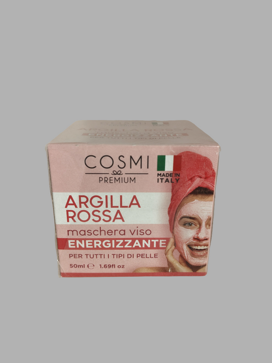 Masque Visage à l'Argile Rouge COSMI 50 ml