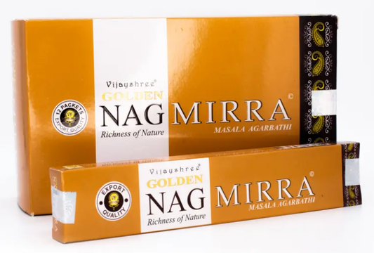 Encens Myrrhe Golden Nag 15 grs