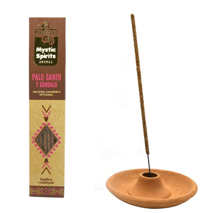 Encens Palo Santo au bois de santal Mystic Spirits HD 8 bâtonnets