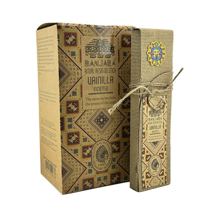 Banjara Ritual Resin Vanilla Incense 8 Sticks