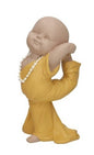 Figurine en résine Kala Monk 7x8x14cm