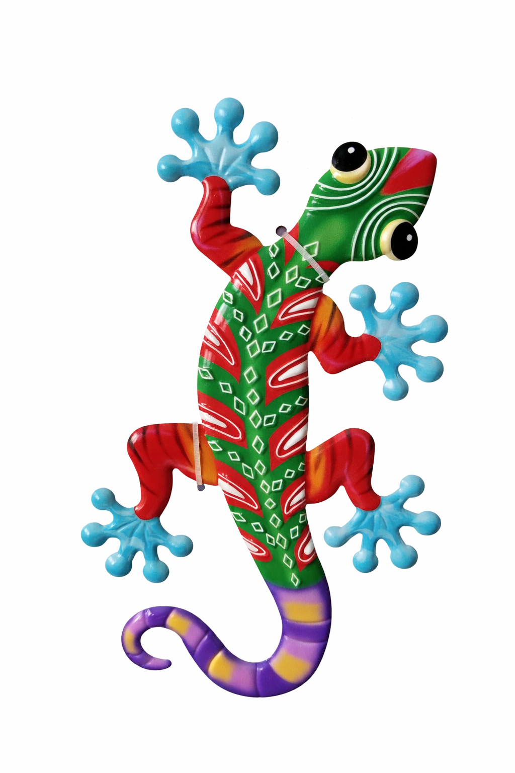 Salamandra decorativa pared