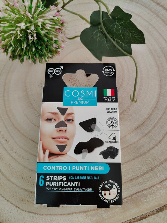 Patchs nettoyants anti-points noirs au charbon naturel