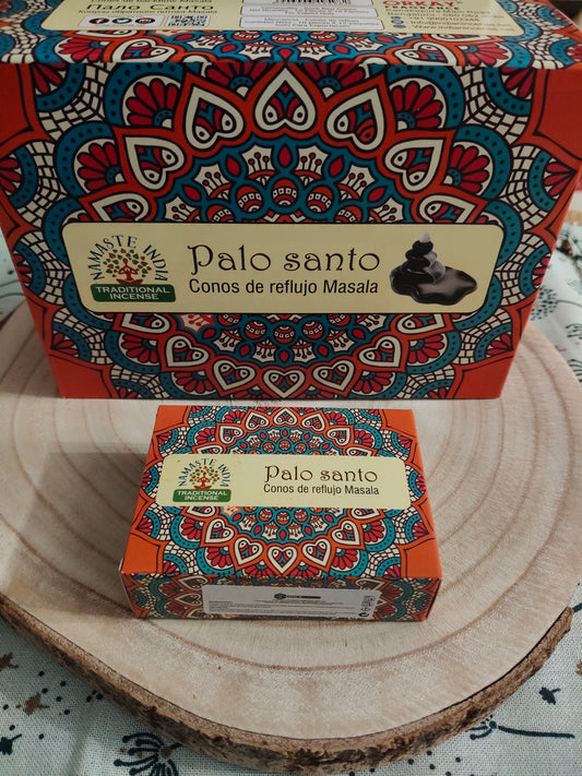 Cônes de reflux Palo Santo Masala, 10 unités