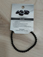 Pulsera piedra natural Ónice 4mm