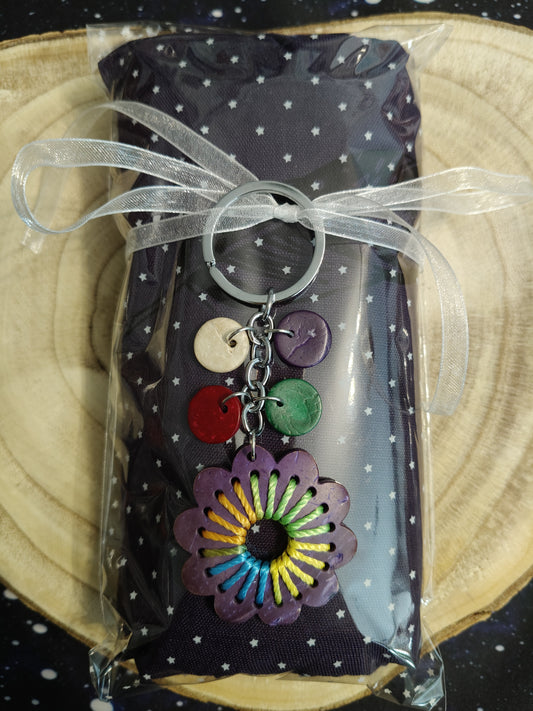 Pack regalo pañuelo y llavero