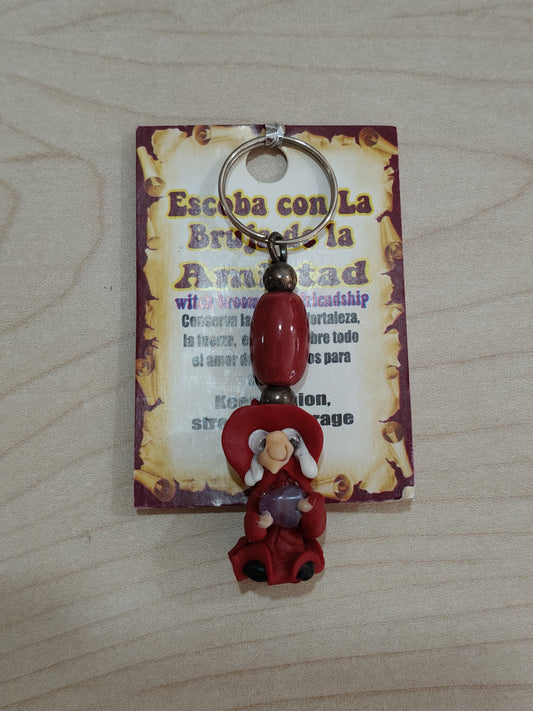 Llavero Bruja de la amistad