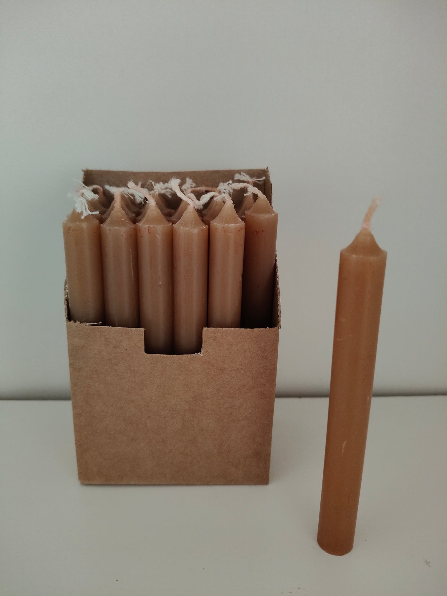 Bougie rituelle de différentes couleurs, 10 cm chacune