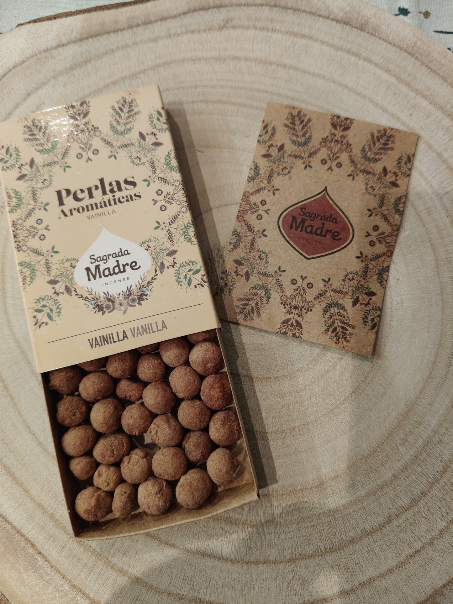 Aromatic pearls of Holy Mother Vanilla