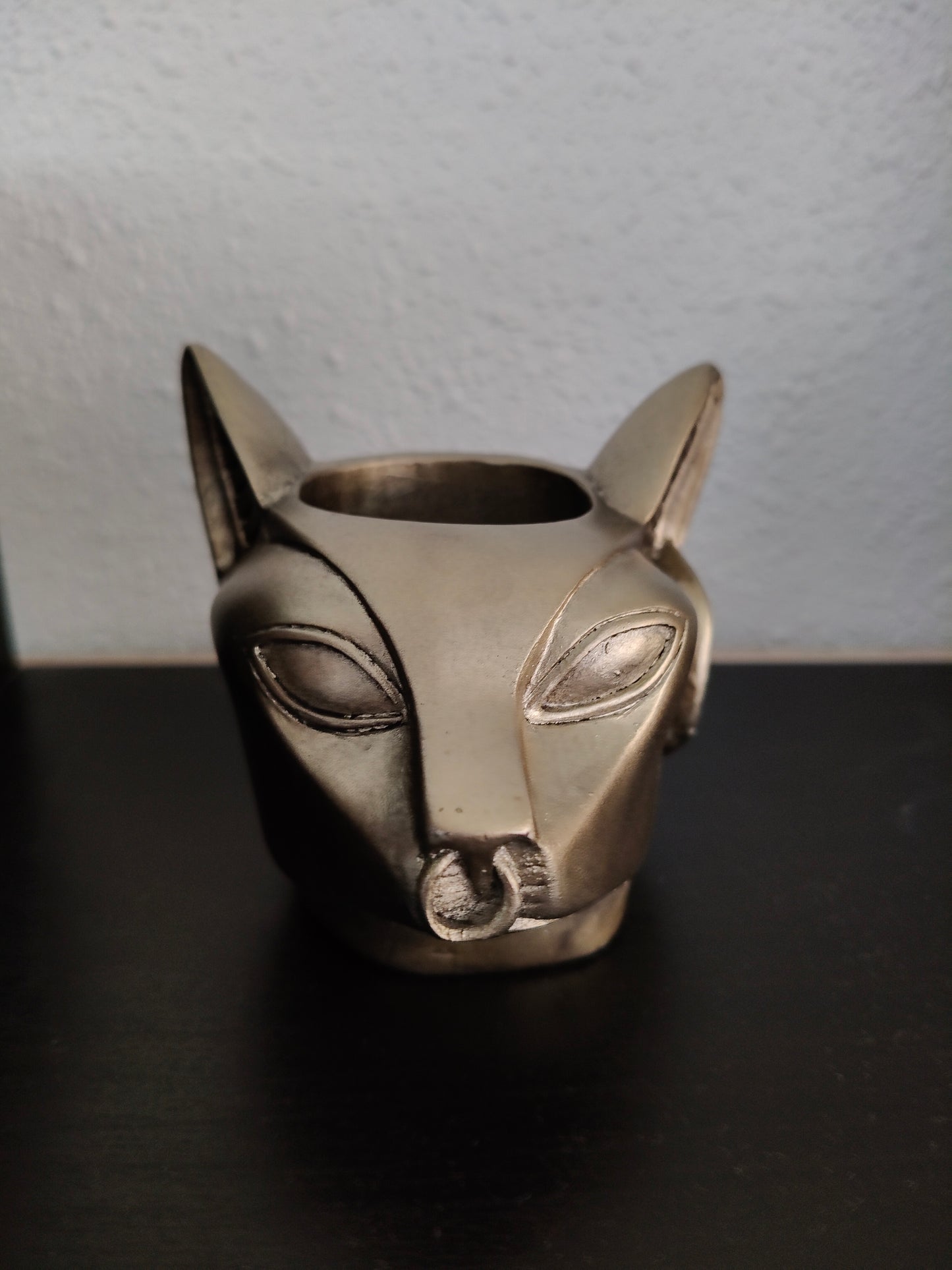 Bougeoir chat égyptien