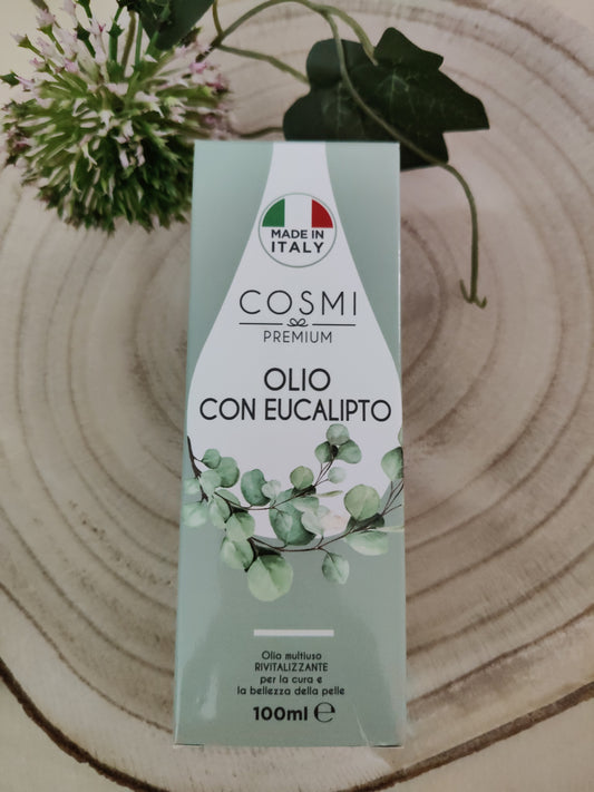 Aceite corporal revitalizante con eucalipto COSMI 100ml