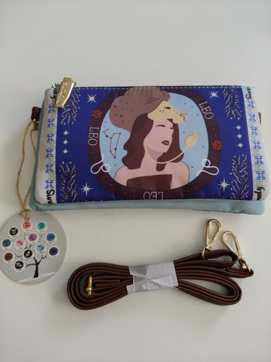 Sac à bonbons signe du zodiaque Lion Sweet Candy 20x11cm