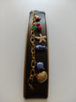 Pulsera acero inoxidable con dijes veraniegos
