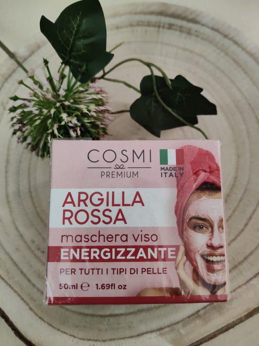 Masque Visage à l'Argile Rouge COSMI 50 ml