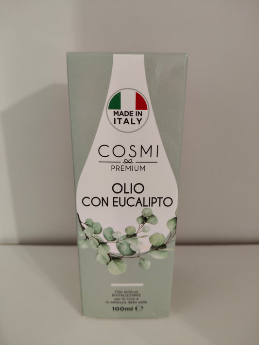 Huile corporelle revitalisante à l'eucalyptus COSMI 100 ml