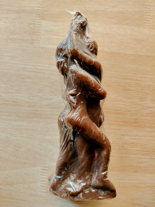 Vela pareja de miel para endulzamiento